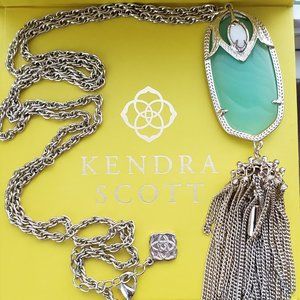 Kendra Scott Dayna Gold Long Pendant Necklace